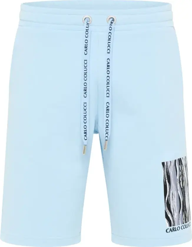 Carlo Colucci, Herre, Shorts, Blå, M
