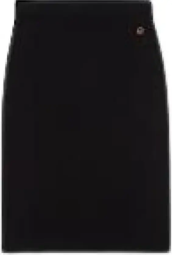Dame, Skjørt, Svart, M