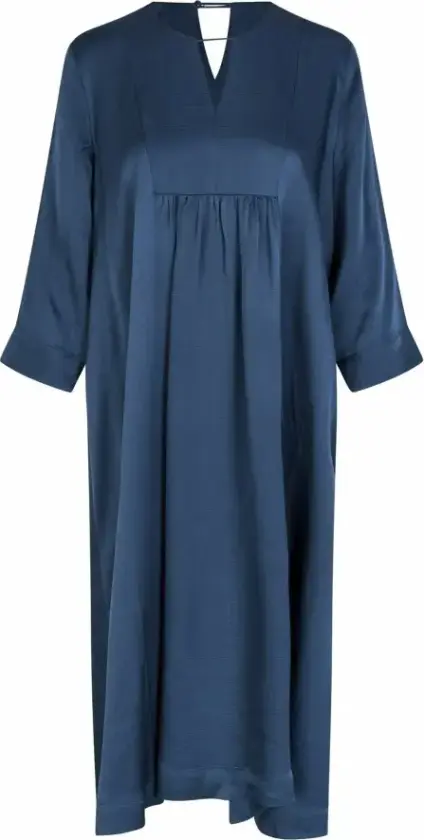 Dame, Kjoler, Blå, 2XL