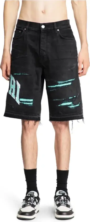 Herre, Shorts, Svart, W30