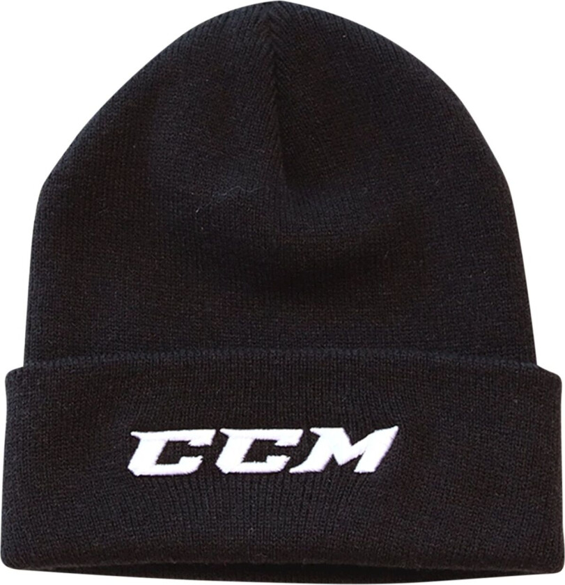 TEAM CUFFED BEANIE 21/22, lue unisex BLACK