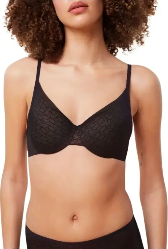 Dame, Undertøy, Svart, 75F EU