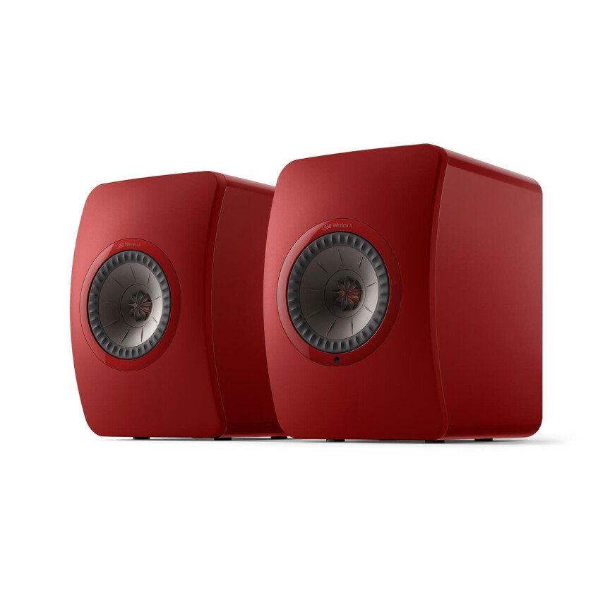 Ls50 Wireless Ii - Crimson Red Aktive Trådløse Høyttalere