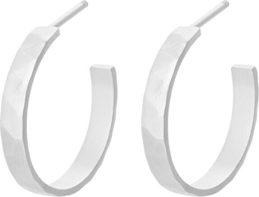 Pine Hoops Sterlingsølv Øredobber E-486-S