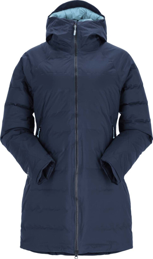 Women's Valiance Waterproof Down Parka L, Deep Ink