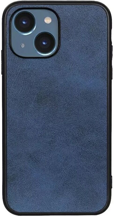 iPhone 15 Skinndekket Plastdeksel - Blå