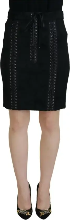 Dame, Skjørt, Svart, M