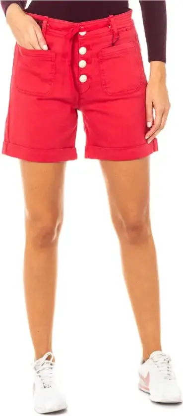 La Martina, Dame, Shorts, Rød, W26