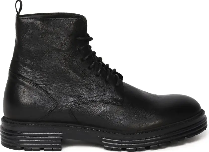 Herre, Sko, Svart, 45 EU