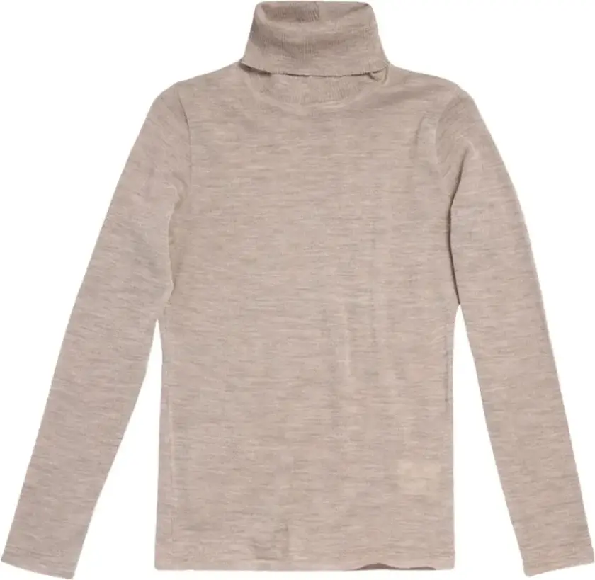 WMN MERINO POLO - S / 20 Sand