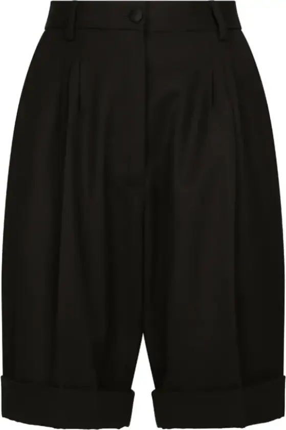 Dame, Shorts, Svart, 2XS