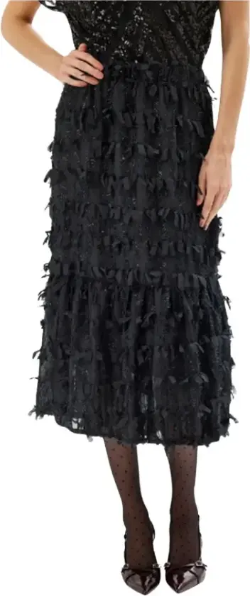 IN Front, Dame, Skjørt, Svart, M