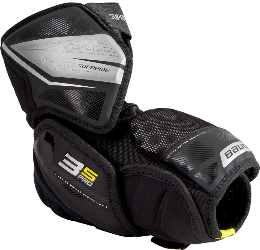 bauer S21 SUPREME 3S PRO ELBOW PAD - SR 21/22, albuebeskytter senior BLACK