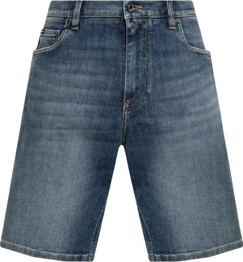 Herre, Shorts, Blå, S