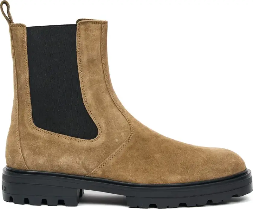 Herre, Sko, Beige, 43 EU