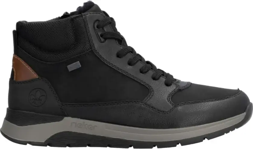 Herre, Sko, Svart, 45 EU