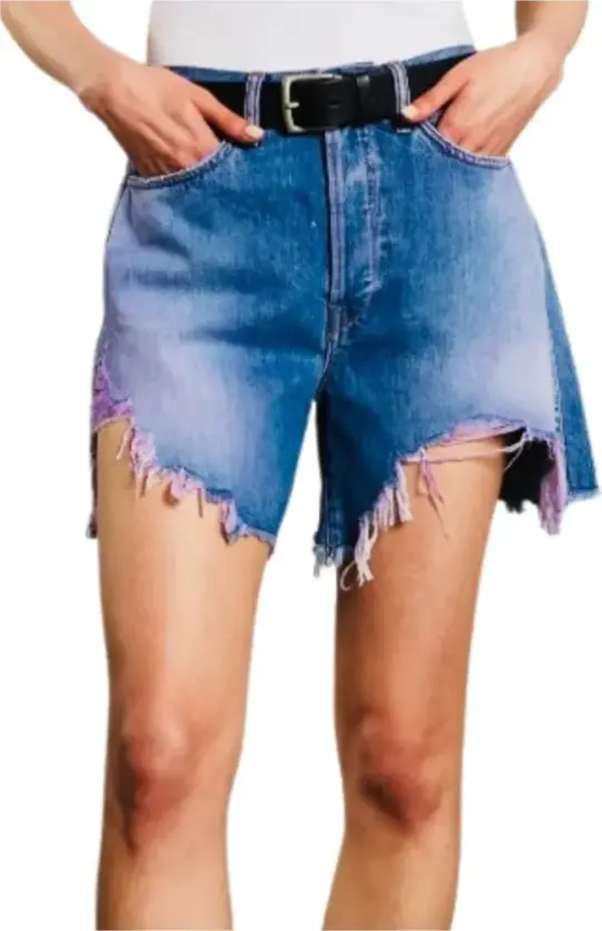 Dame, Shorts, Blå, W26