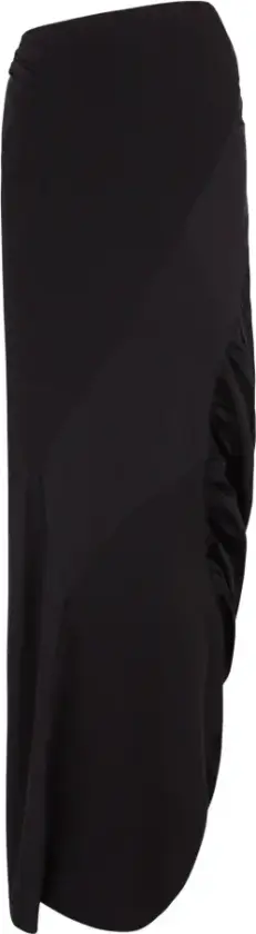 Dame, Skjørt, Svart, XL