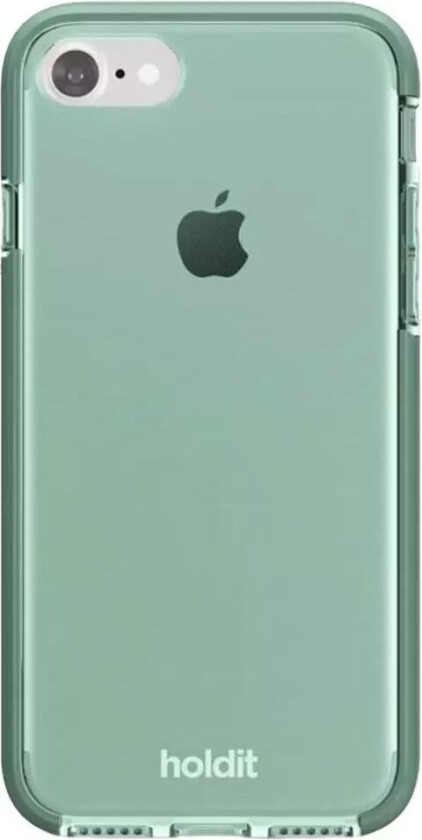 Holdit iPhone 8 Plus / iPhone 7 Plus Seethru Bakdeksel - Mosegrønn