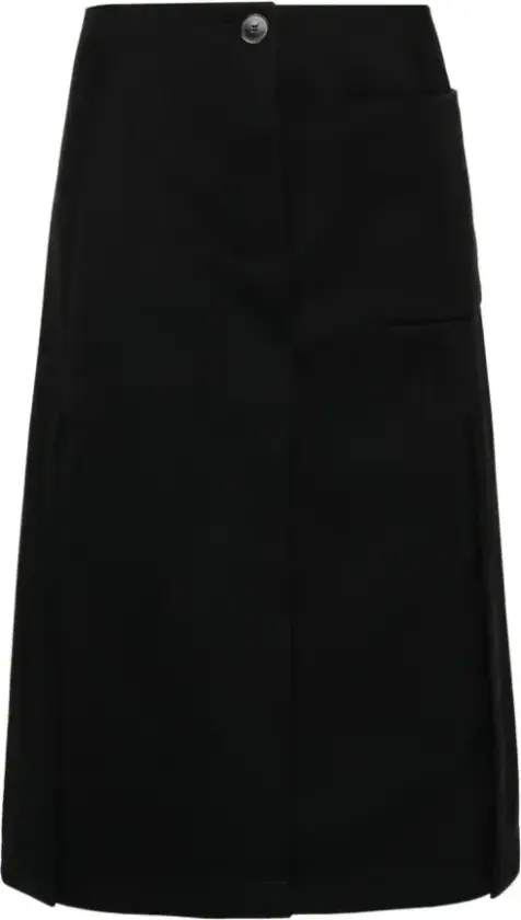 Dame, Skjørt, Svart, XS