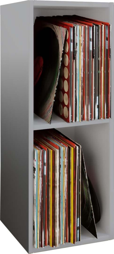 Platto2 hylle for 2 hyller grå.