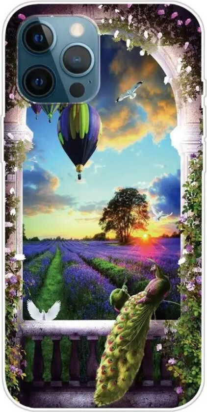 iPhone 13 Pro Max Fleksibel Plastik Bagside Deksel - Vakker Utsikt