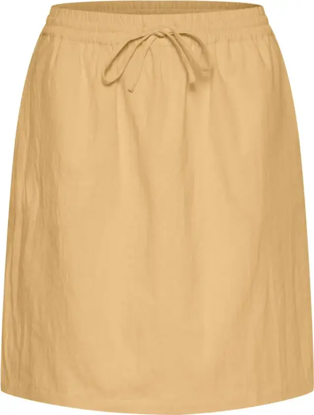 Dame, Skjørt, Beige, L