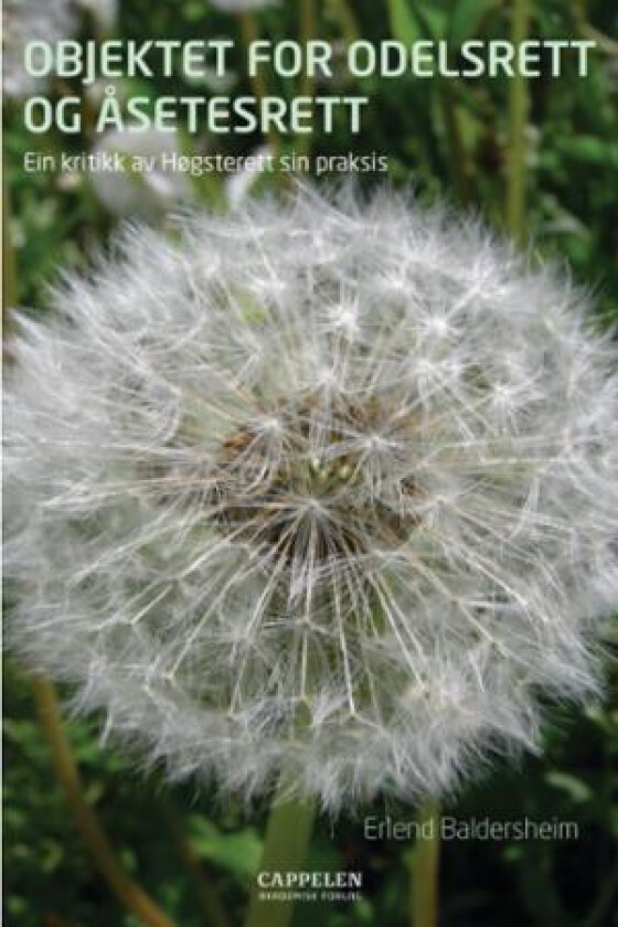 Objektet for odelsrett og åsetesrett av Erlend Baldersheim