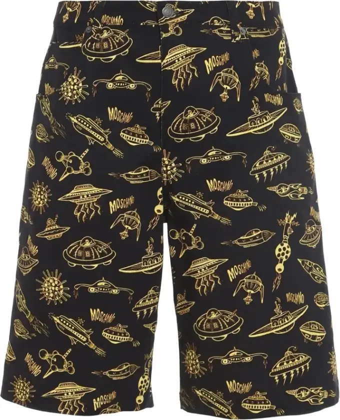 Herre, Shorts, Svart, XL