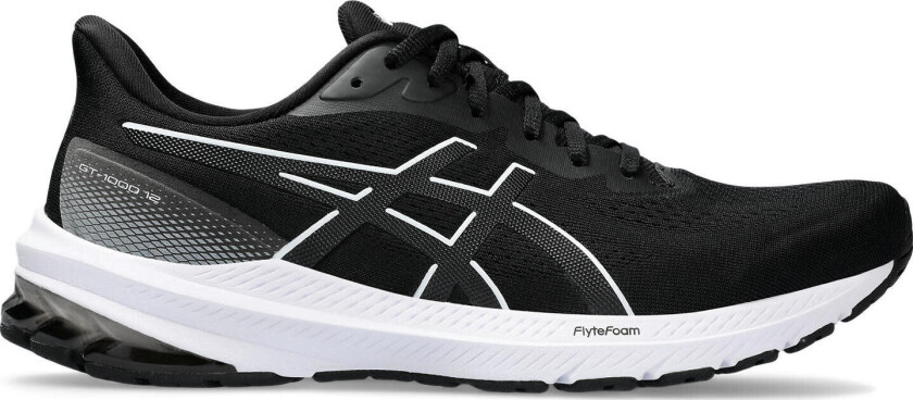 Asics Men's GT-1000 12 44.5, Black/White