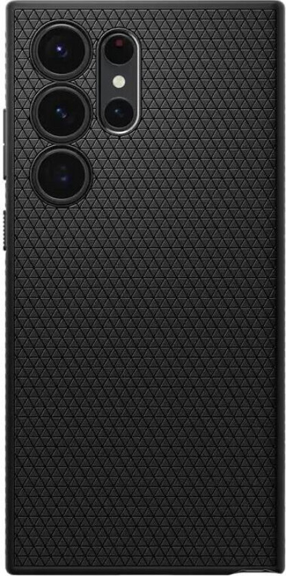 Samsung Galaxy S23 Ultra Liquid Air Deksel - Svart