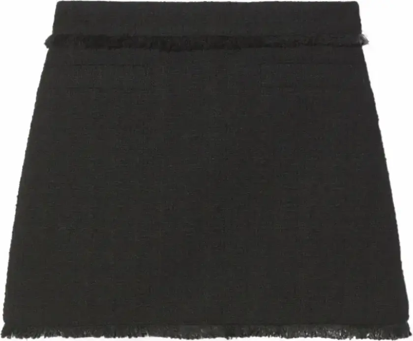 Dame, Skjørt, Svart, M