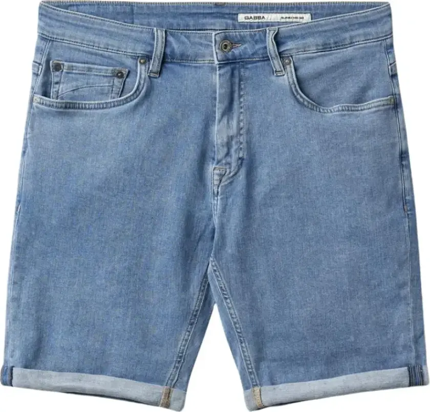 Herre, Shorts, Blå, W29