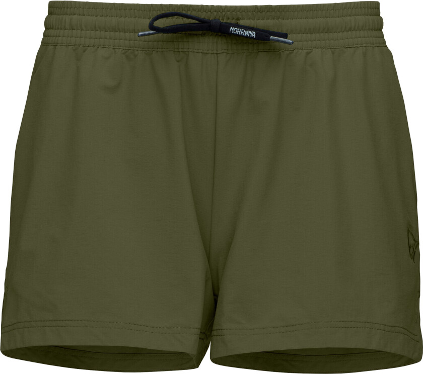 Women's Loose Shorts M, Olive Night