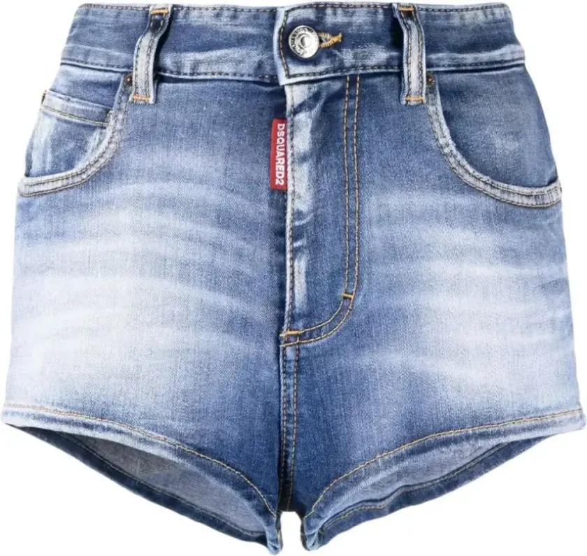 Dame, Shorts, Blå, M