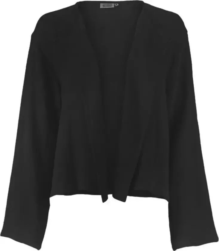 Dame, Strikkevarer, Svart, M