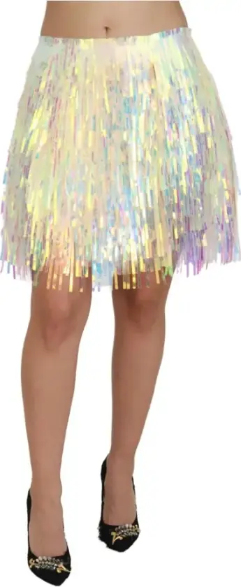 Dame, Skjørt, Flerfarget, L