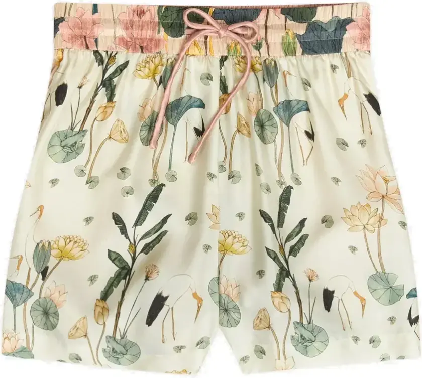 Dame, Shorts, Flerfarget, L
