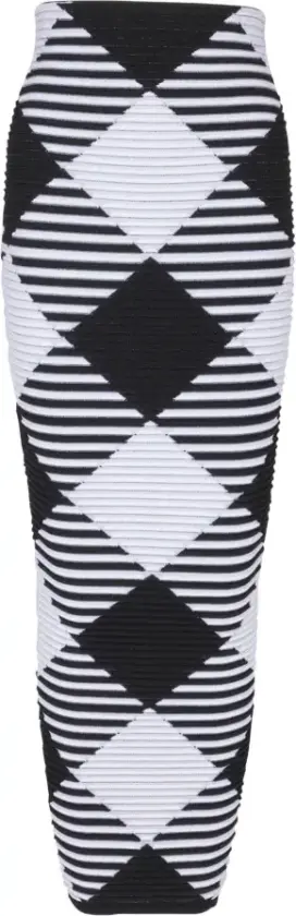 Dame, Skjørt, Svart, XS