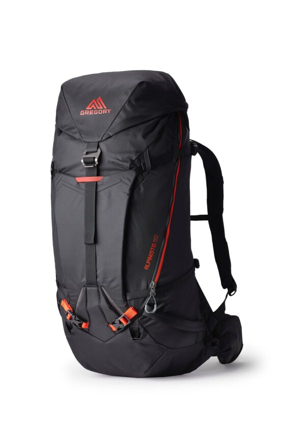 Alpinisto 50, ryggsekk Lava Black