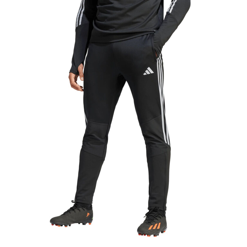 adidas Tiro23 Club Winter Pant, fotballbukse, herre Black/halo Silver