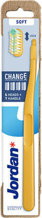 Bilde av Tannbørste Change 4 Heads 1 Handle Soft - 1 Pakker