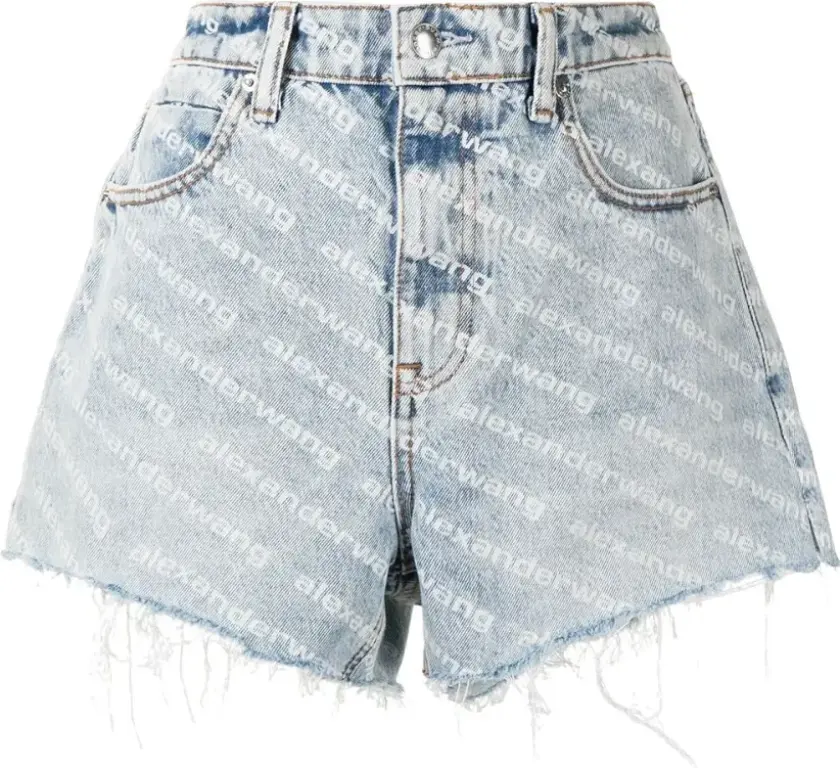 Alexander Wang, Dame, Shorts, Blå, W27