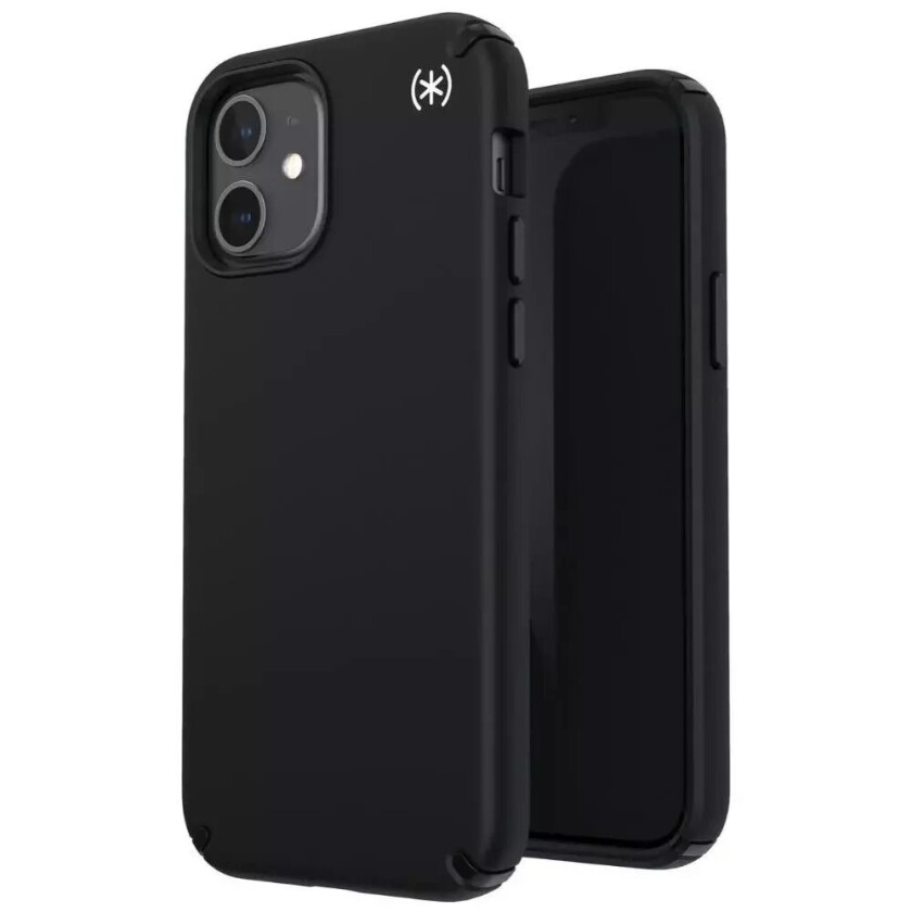 iPhone 12 / 12 Pro Presidio2 Pro Deksel - Soft Touch - Antibakteriell - Svart