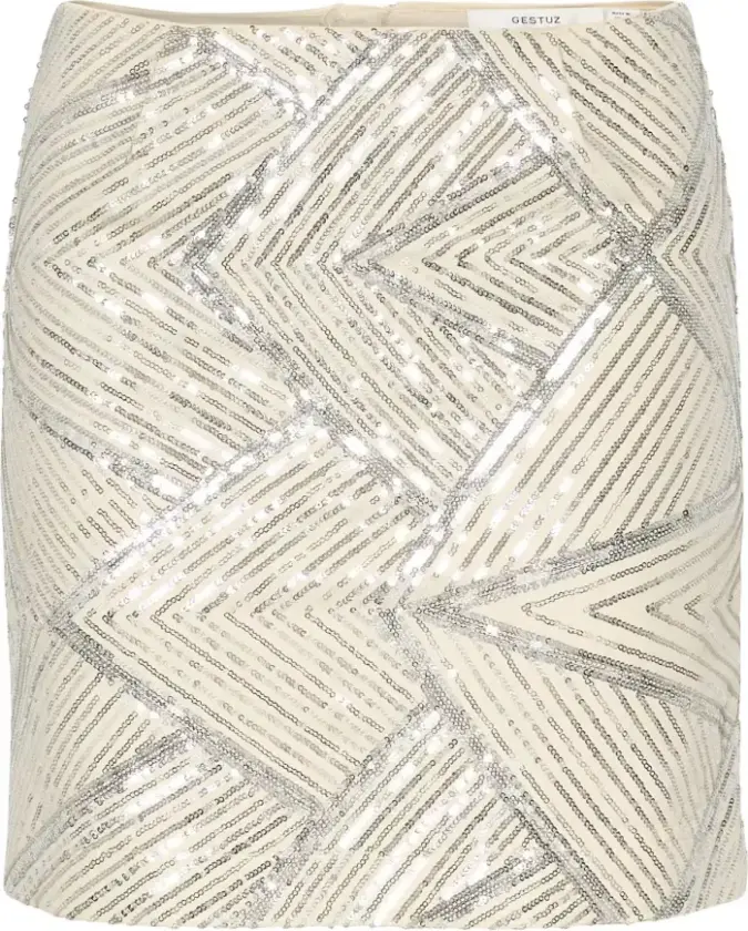 Dame, Skjørt, Beige, S