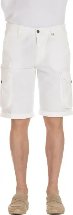 Herre, Shorts, Hvit, L