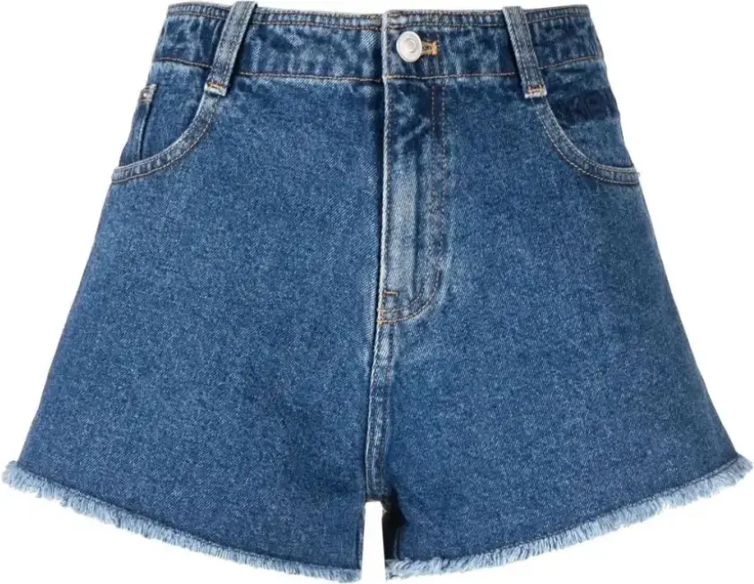 Dame, Shorts, Blå, XS