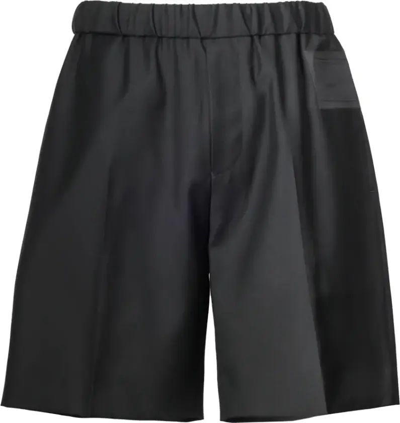 Herre, Shorts, Svart, L