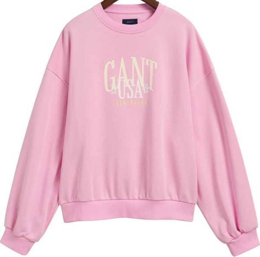 Gant Voluminous Hettegenser Til Barn, Milky Pink