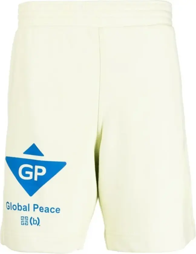 Herre, Shorts, Gul, L